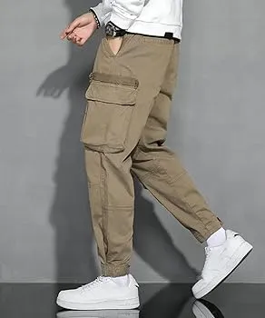 Men's Relaxed-Fit Multi-Pocket Cargo Trouser