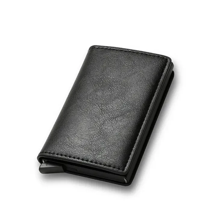 Premium Soft Leather Pocket Wallet for Men - Tan